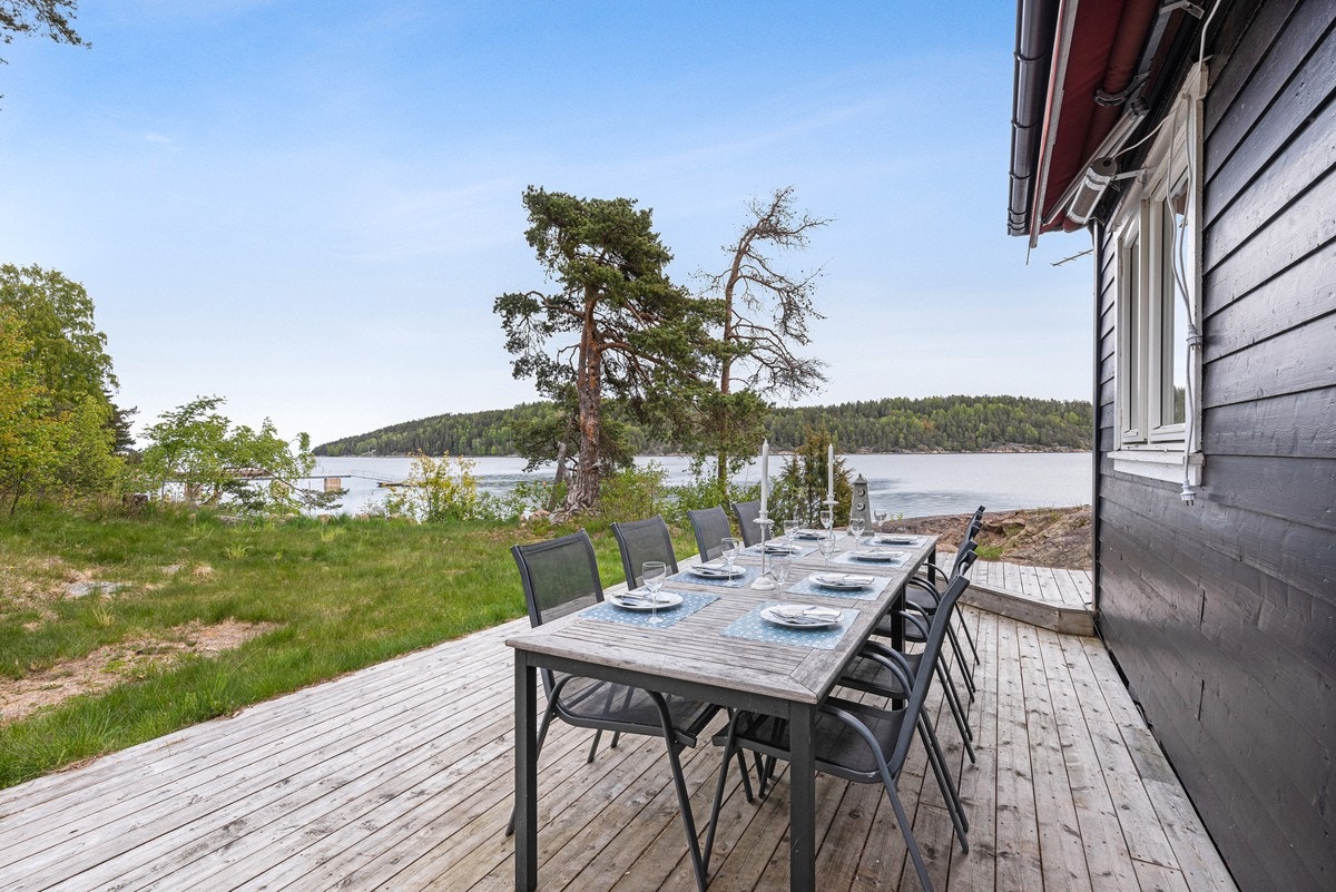 Terrassen med spiseplass Galleribilde