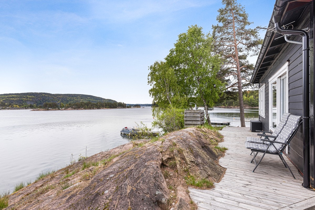 Del av terrassen Galleribilde