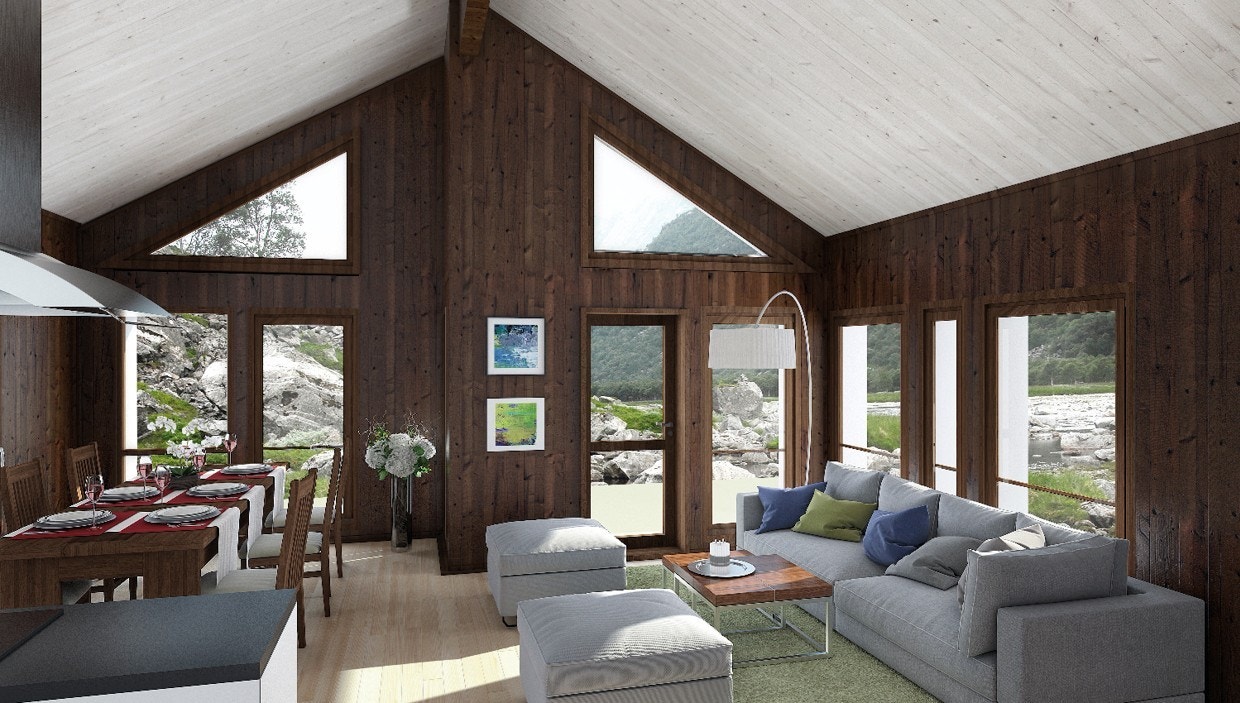 Origial 3. Totalt gulvareal 89 m2. Galleribilde