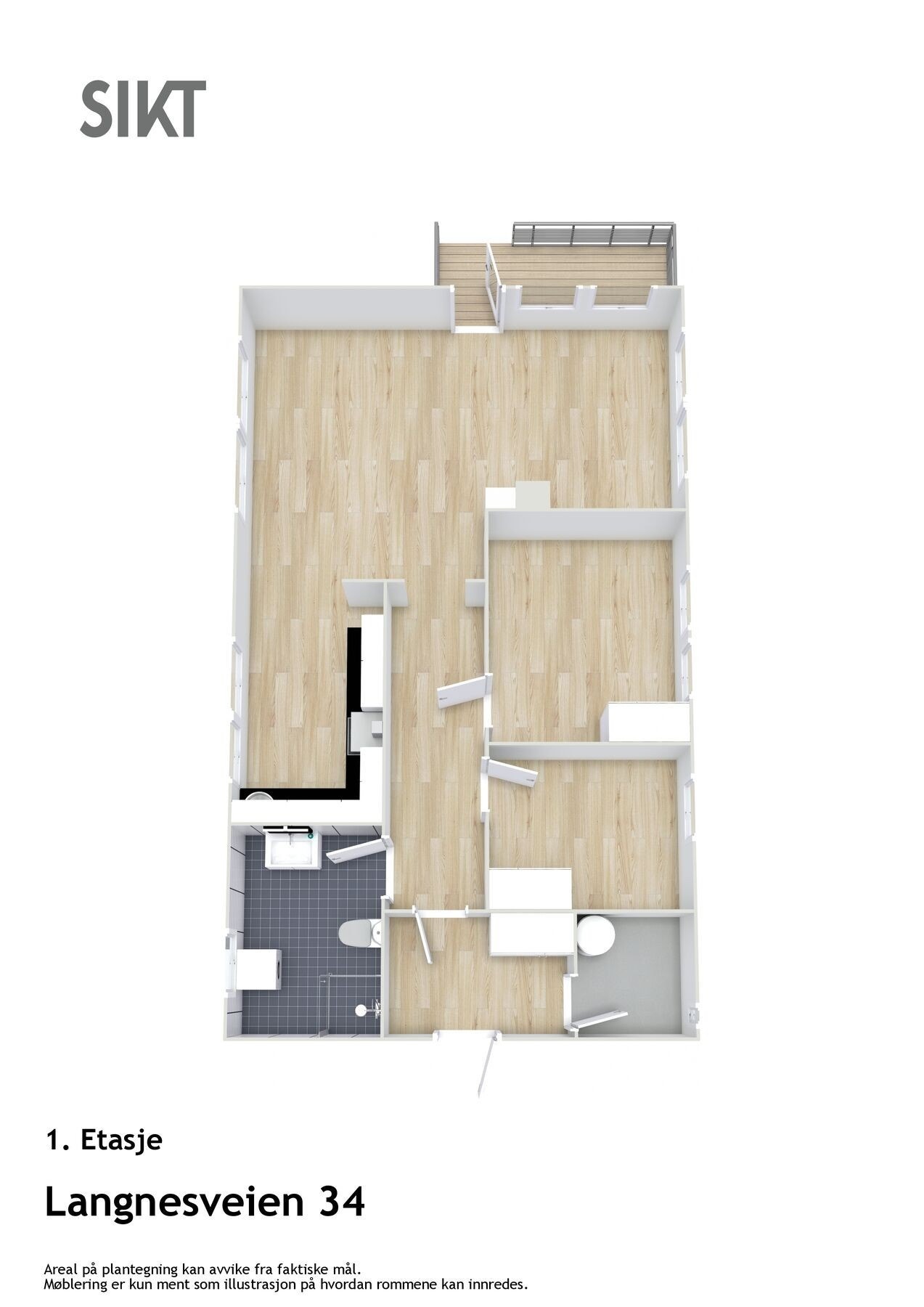 Floorplan letterhead - Langnesveien 34 - 1 Galleribilde
