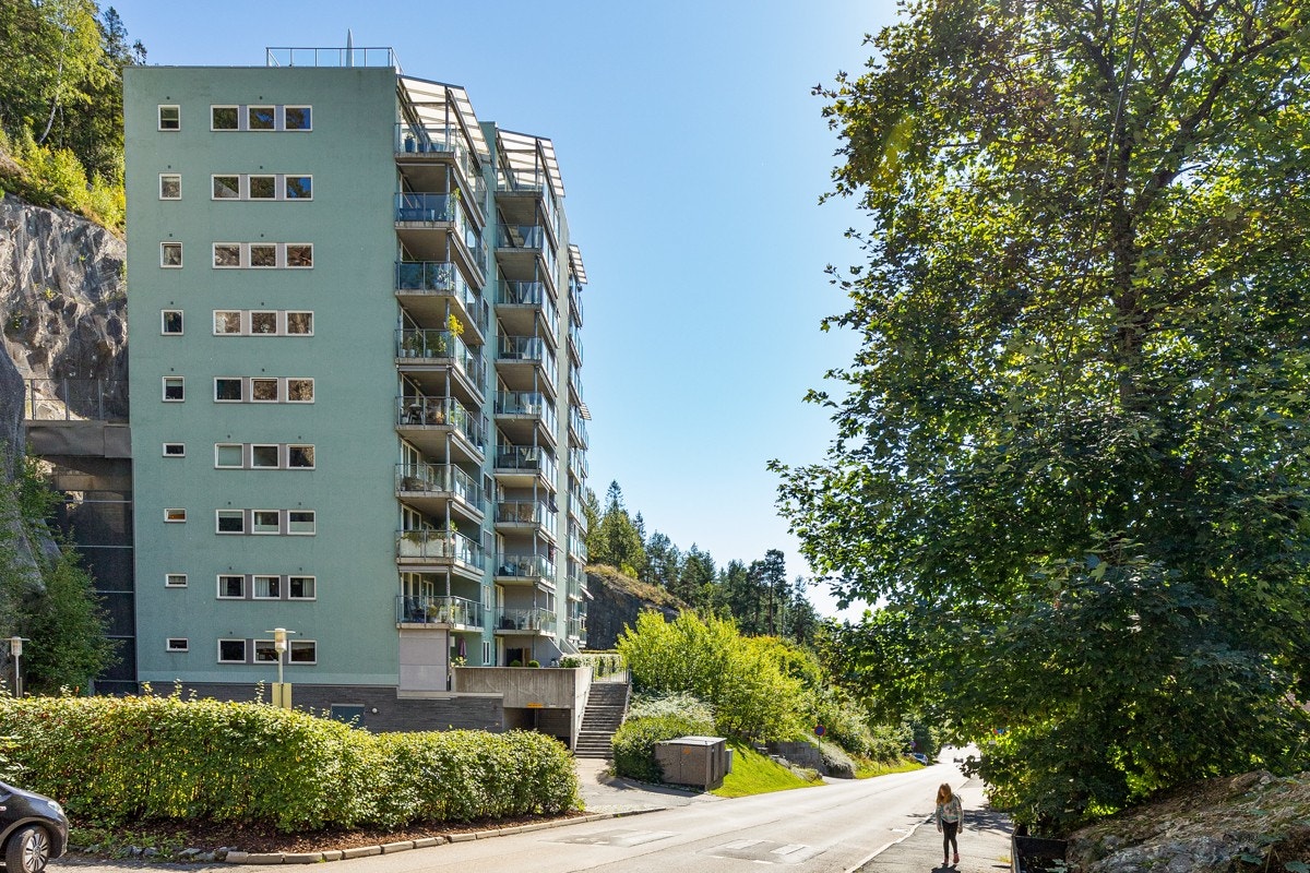 Fasade fra Grefsenkollveien Galleribilde