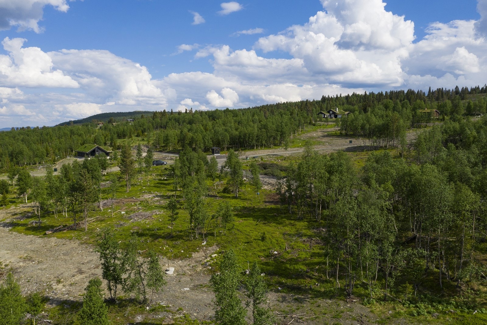 Bilde av tomten. Galleribilde