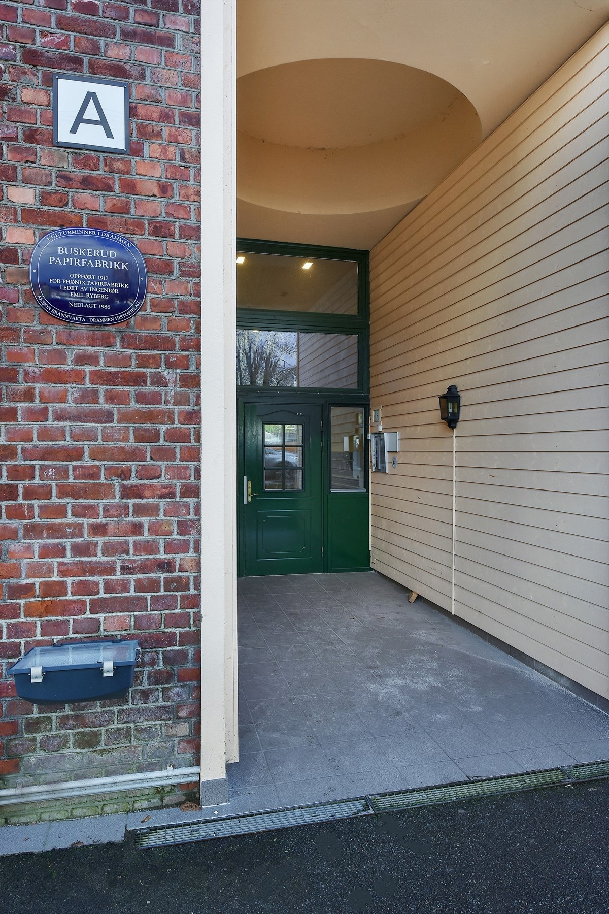 Hyggelig inngangsparti. Galleribilde
