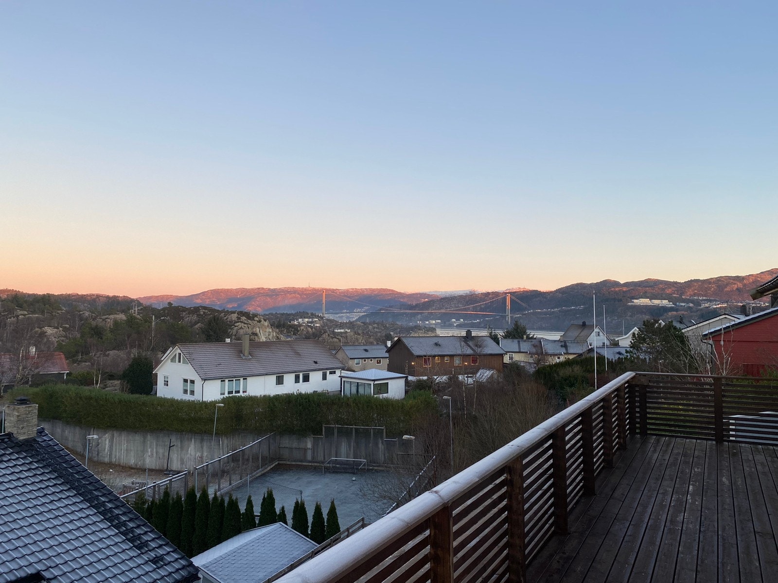 Utsikt mot Askøy broen Galleribilde