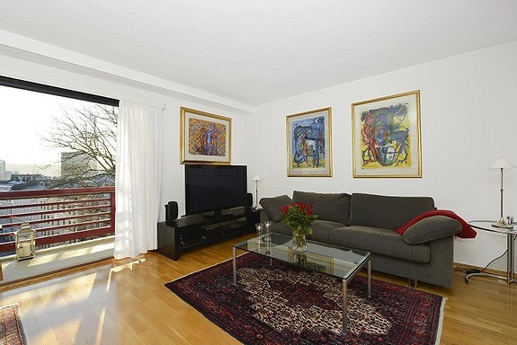 Stue med sofakrok private møbler Galleribilde