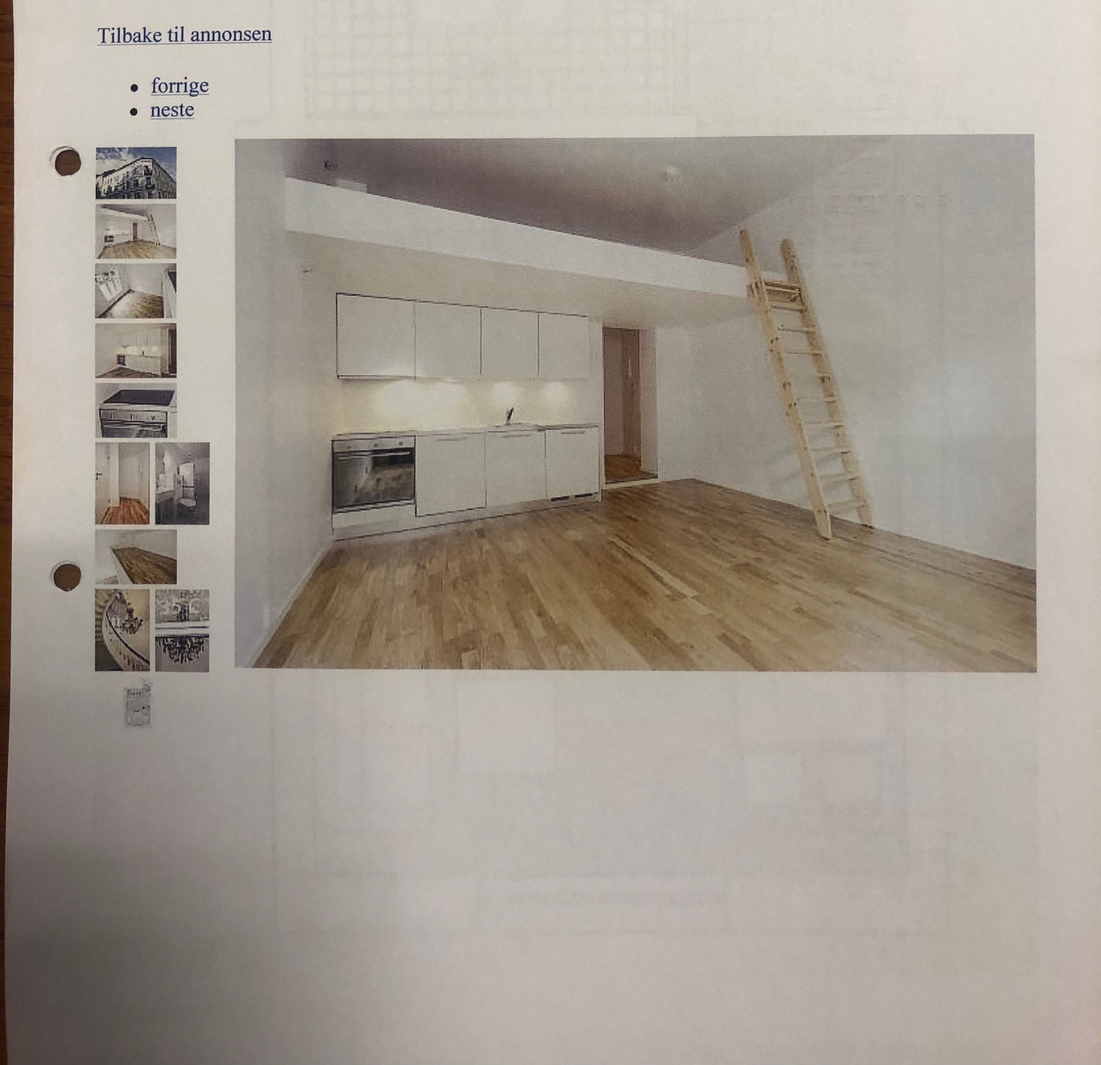 Interiør Galleribilde