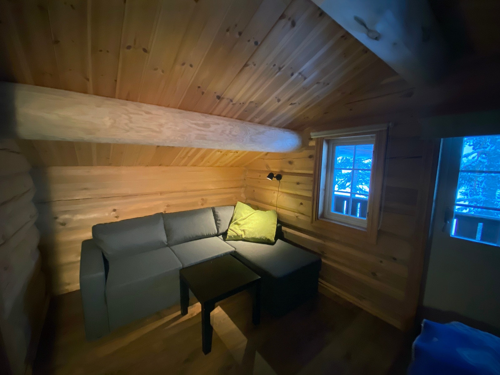 Sofesofa på famiilierom i 2. etasje. Galleribilde