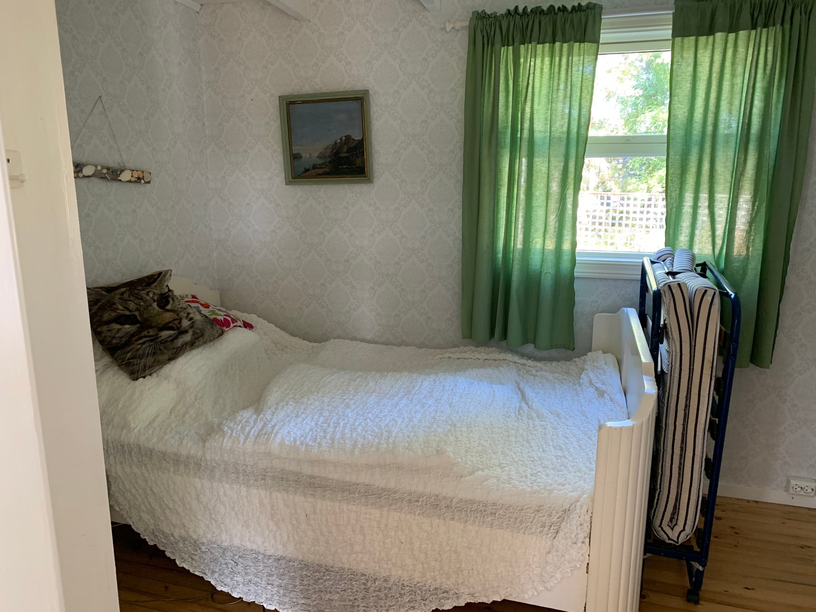 grønt rom Galleribilde
