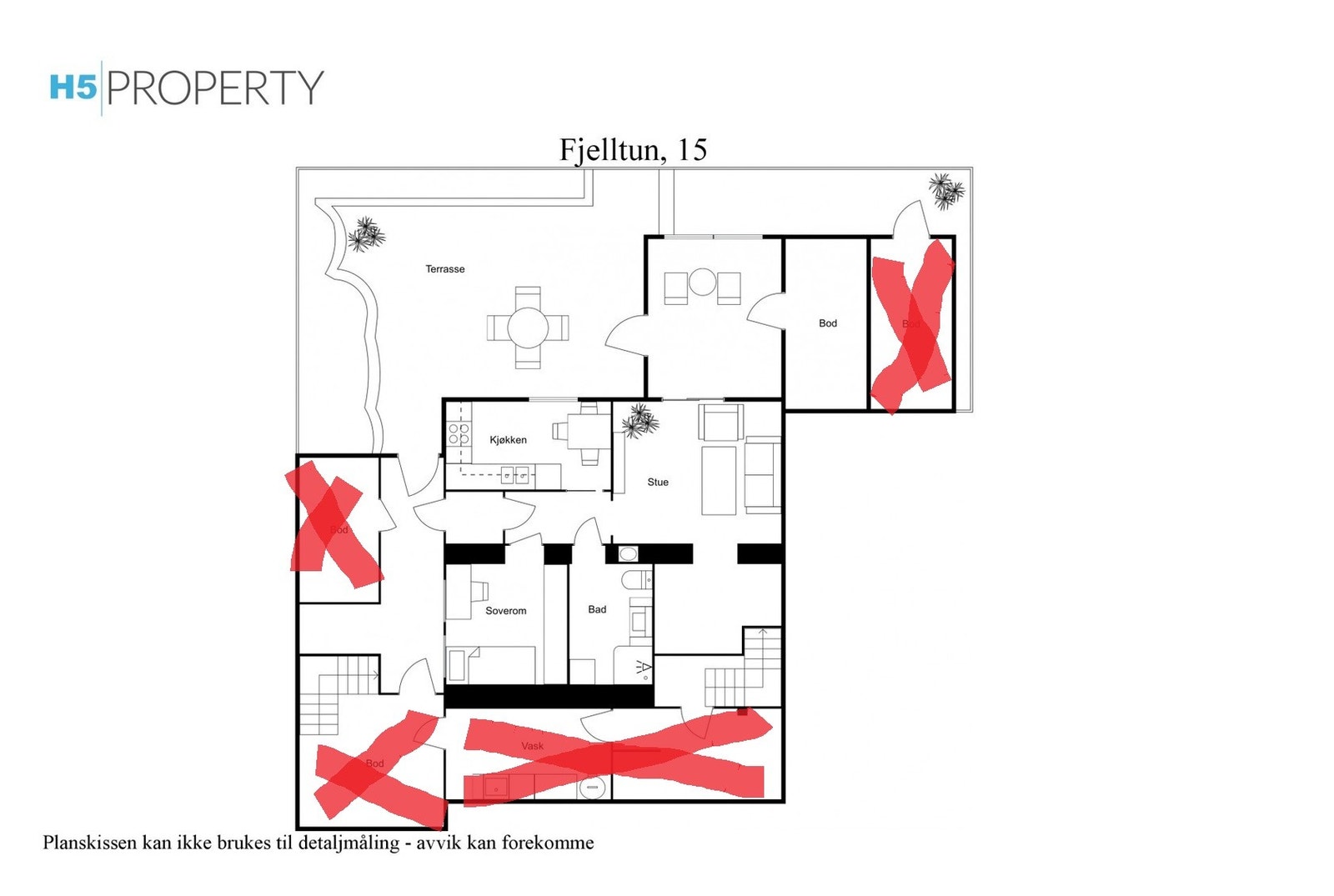 Planteikning Galleribilde