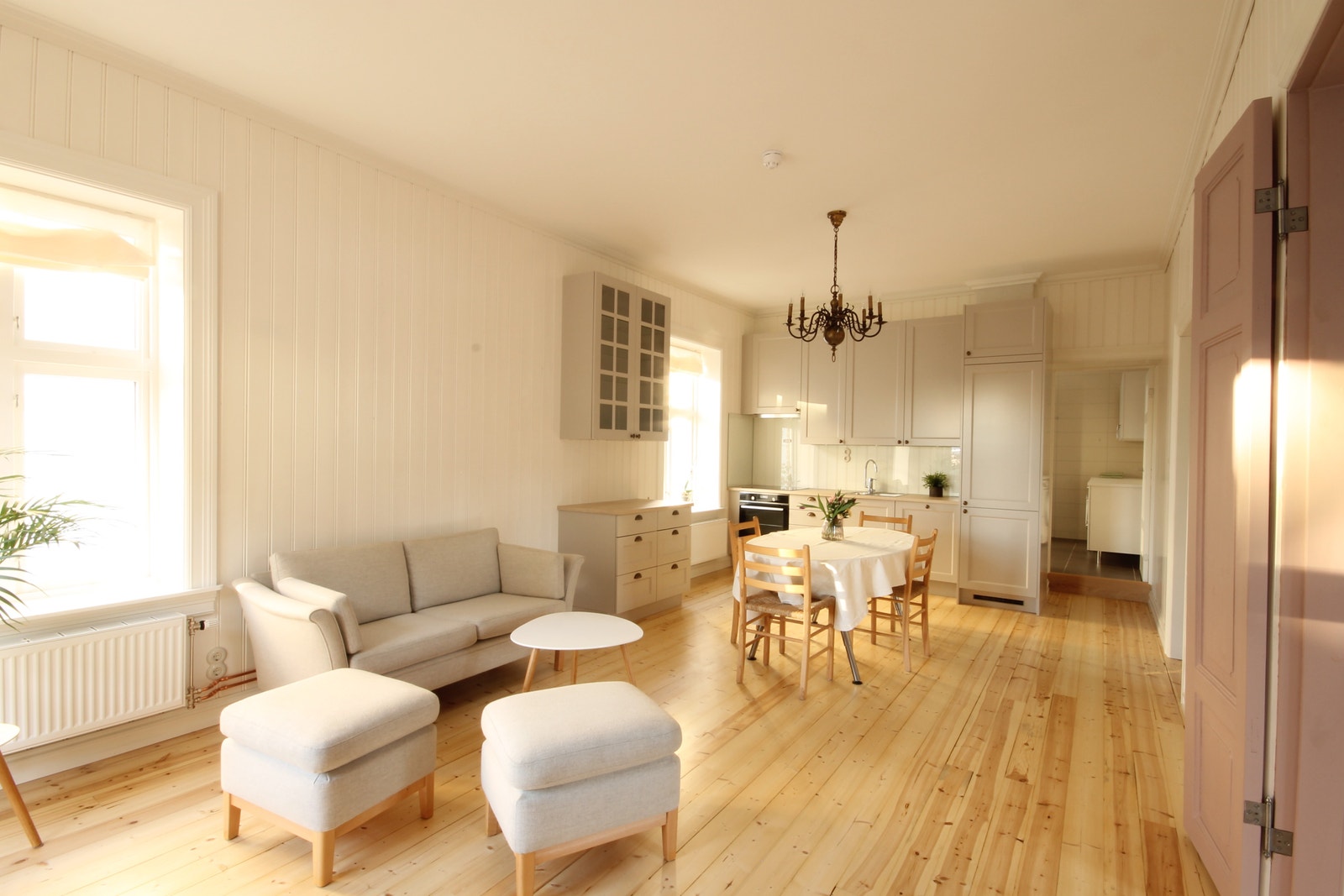 Kombinert stue og kjøkken Galleribilde