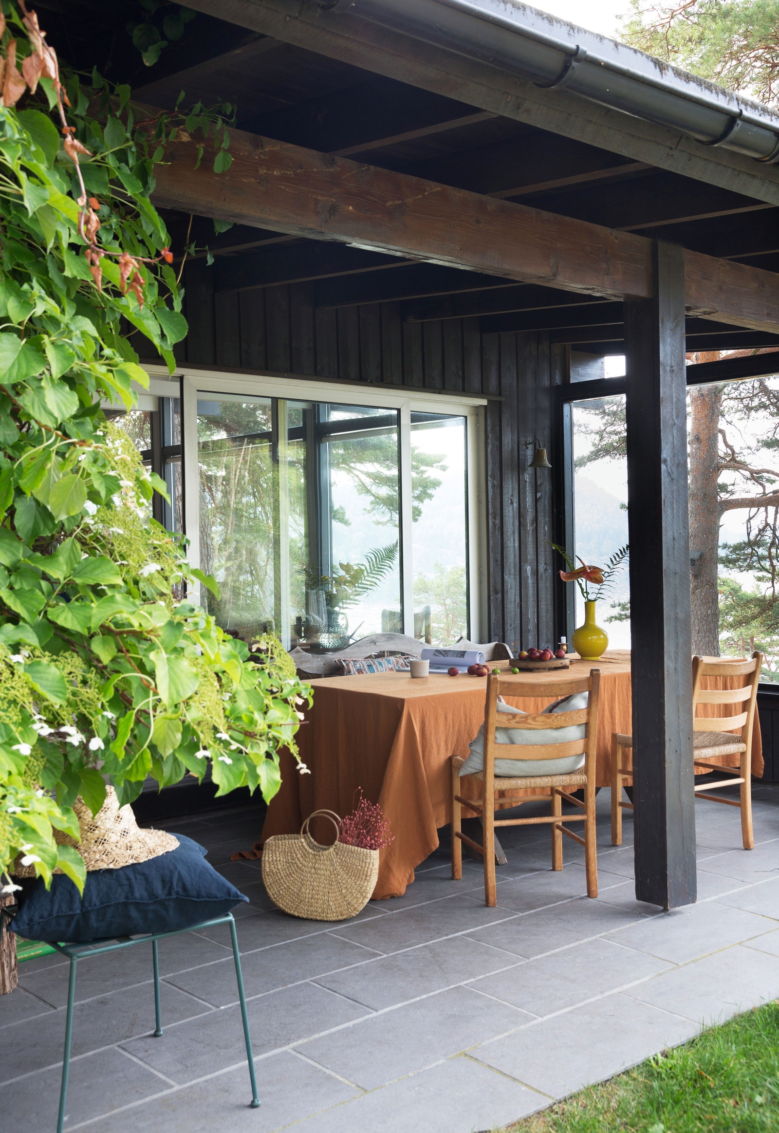 Fra terrassen Galleribilde