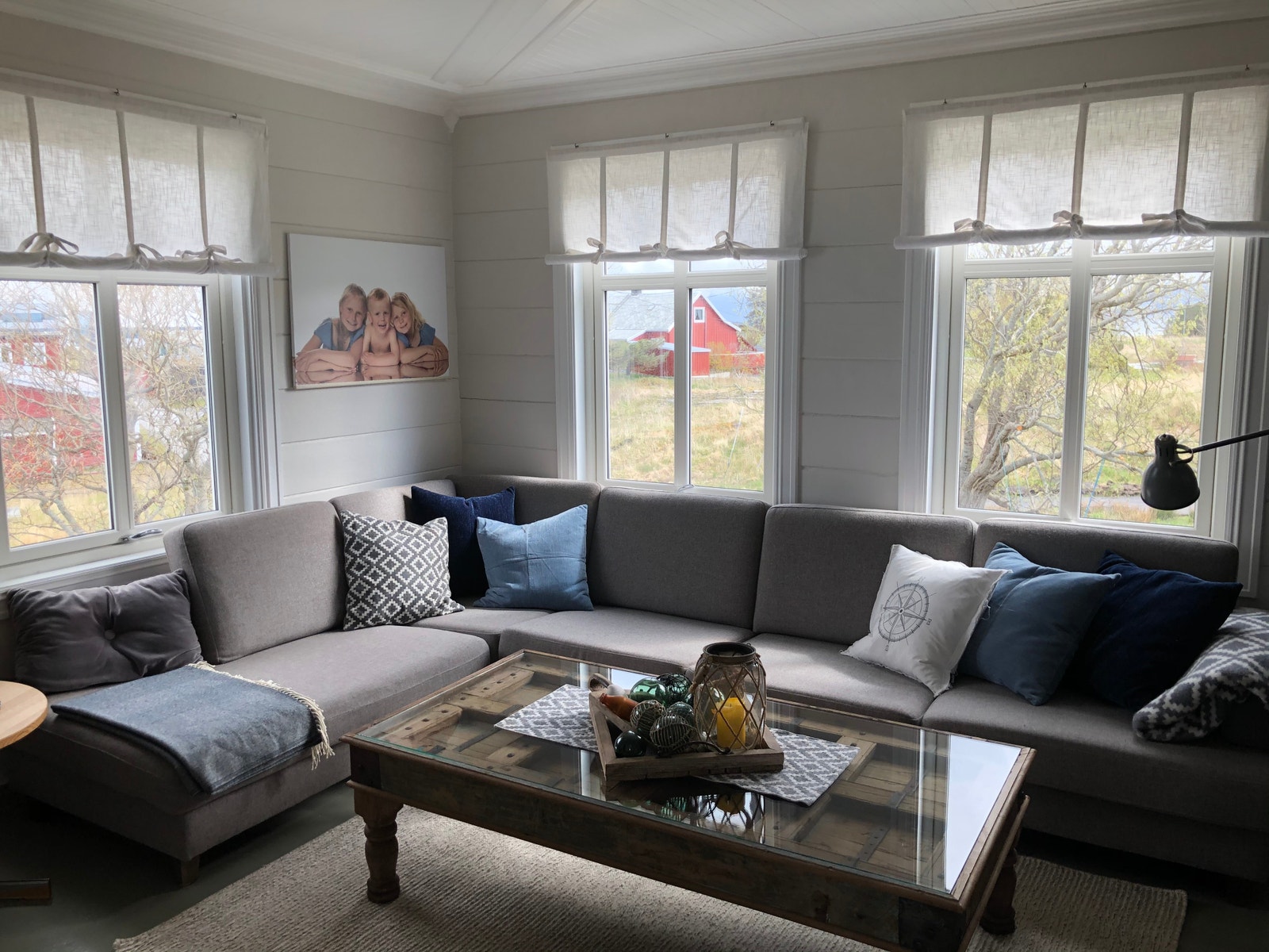 Stue 2 med peis Galleribilde