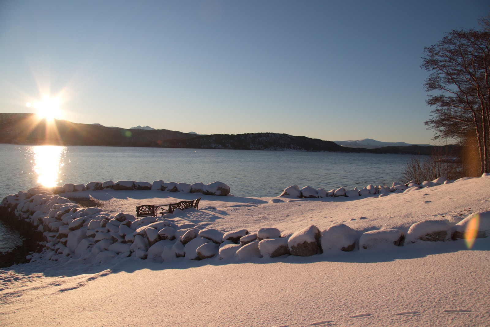 Bildet er tatt 3 januar, sol over 3 timer Galleribilde