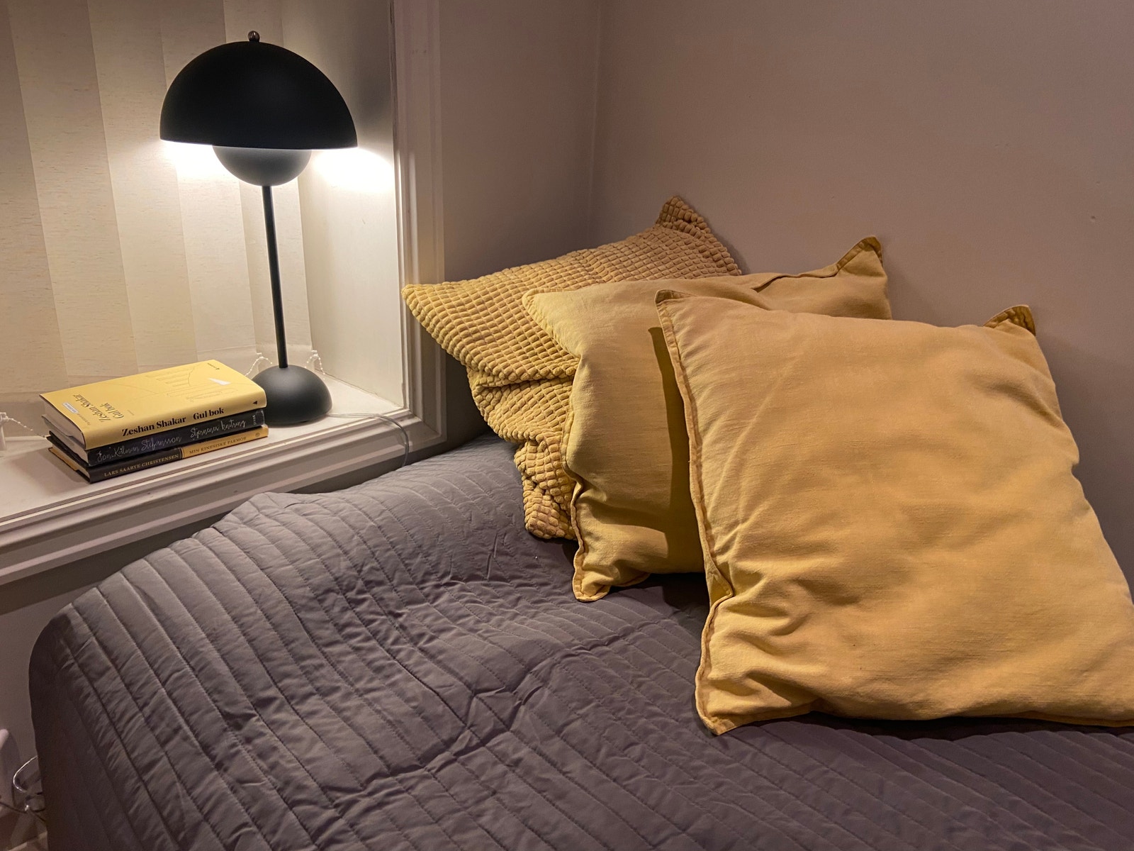 Detaljbilde fra et av soverommene. Galleribilde