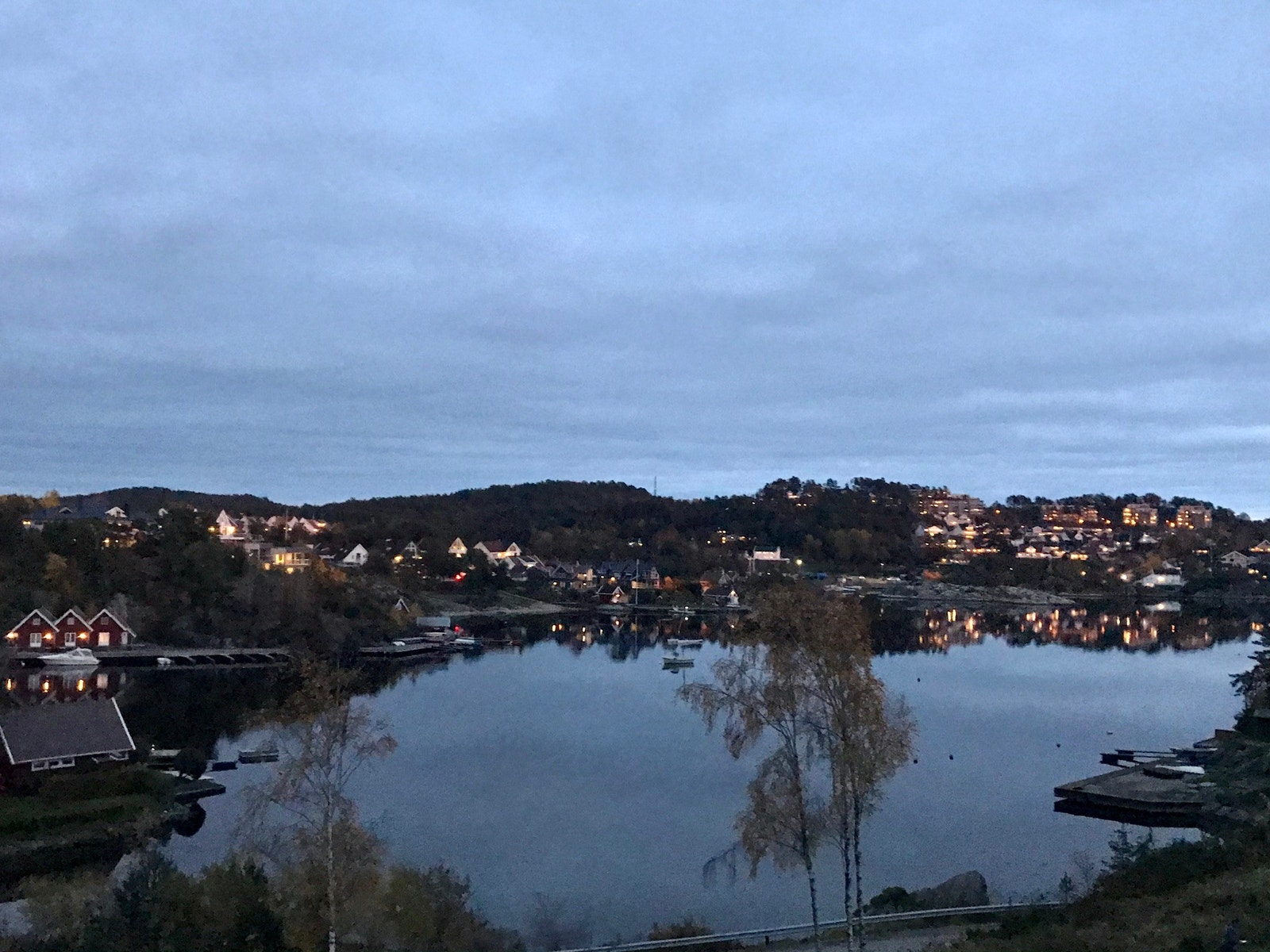 Utsikt fra stua Galleribilde