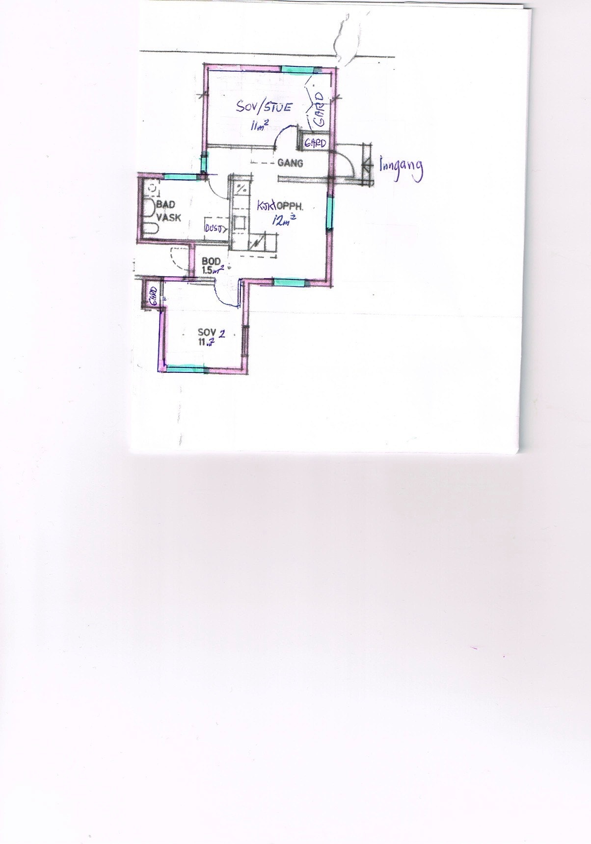 Planløsning Galleribilde