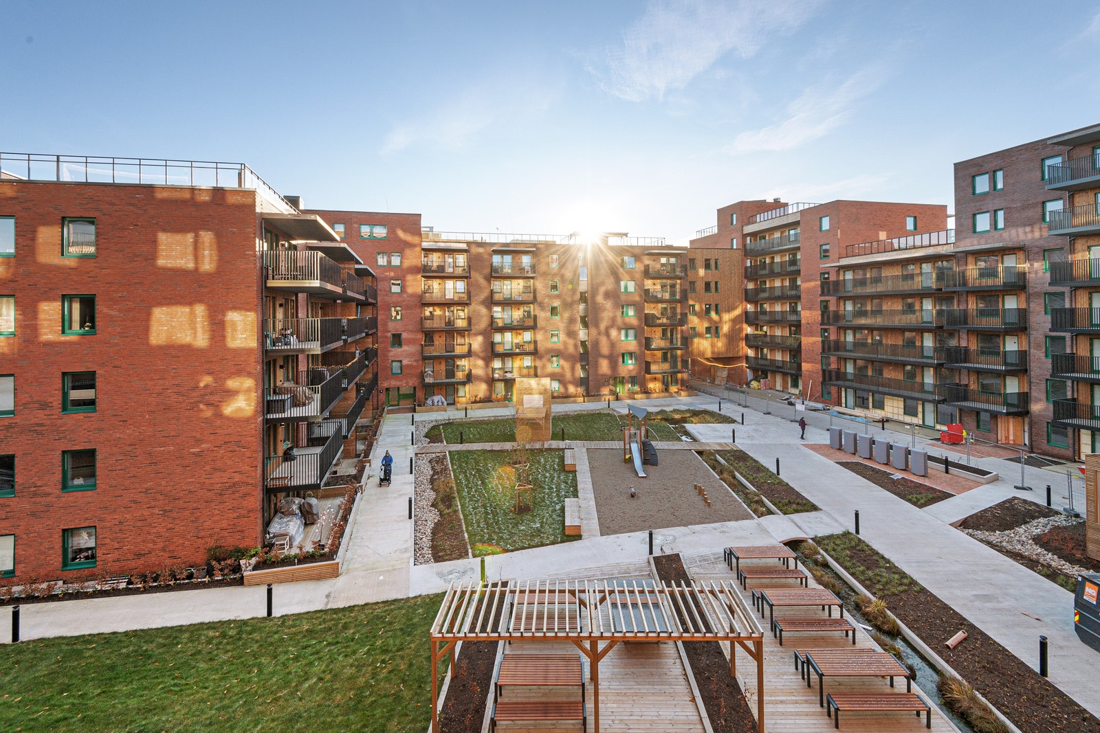 Utsikten fra stuen Galleribilde