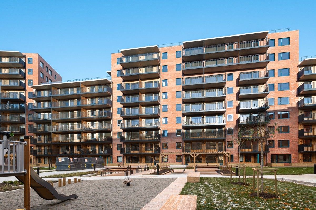 Hele området er nyoppført Galleribilde