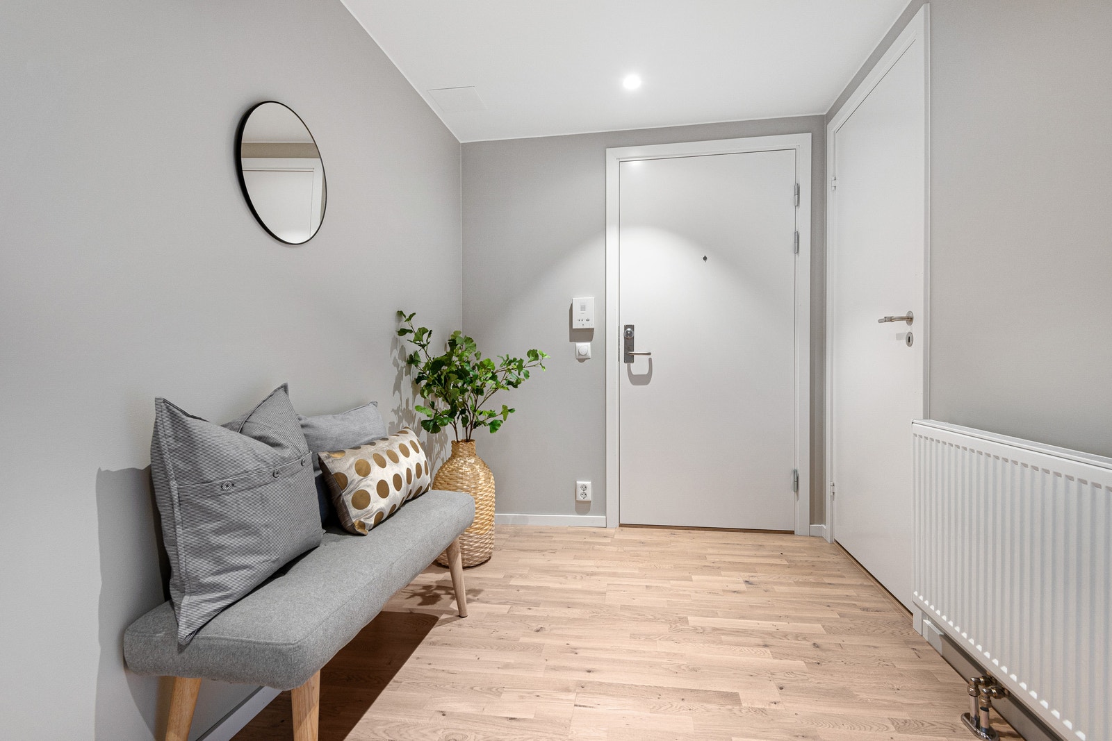 Stor og lys gang Galleribilde