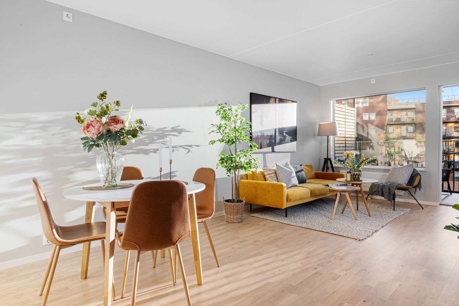 Stue og spisestue Galleribilde