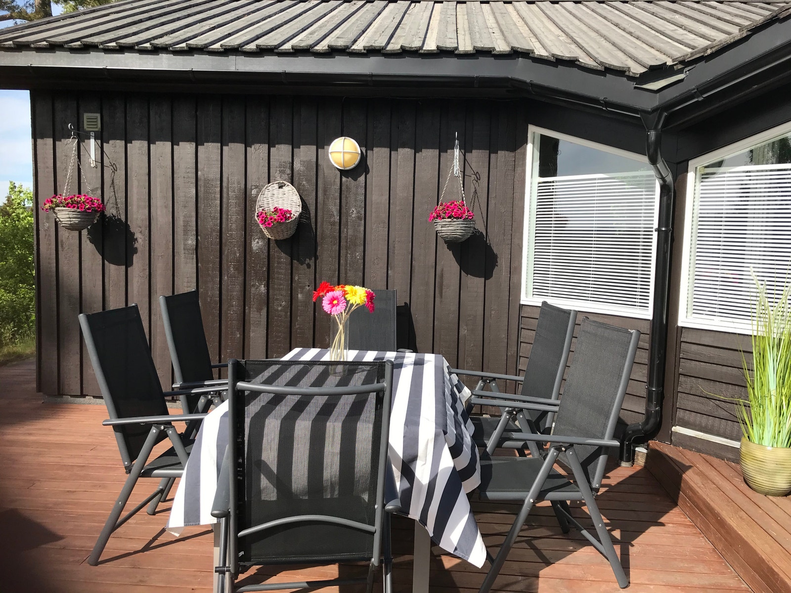 Stort spiserom på terrasse, 8-10 sitteplasser. Galleribilde