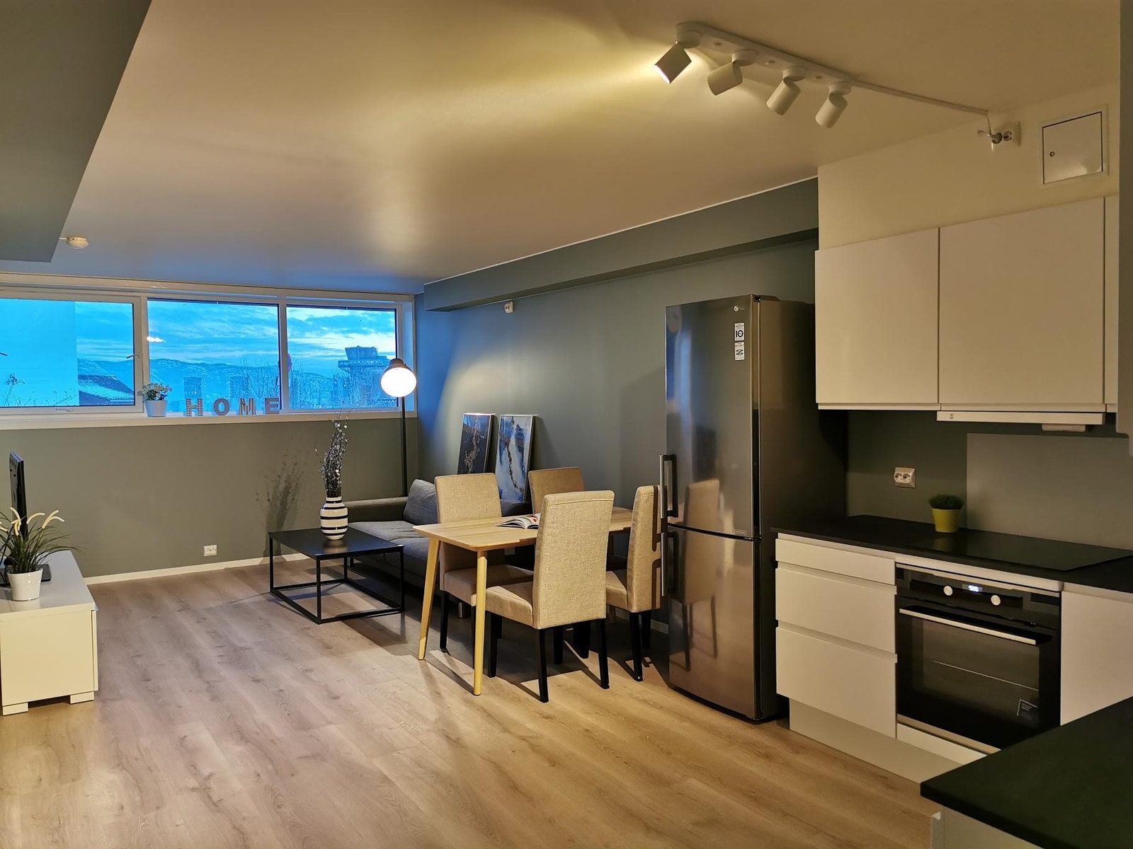 * Illustrasjon * ( Bilder,Blomsterpotte og tv medfølger ikke) Galleribilde