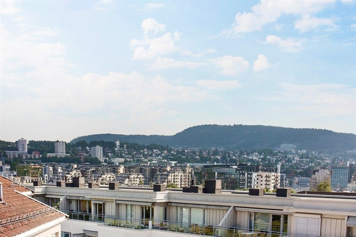 Utsikt felles takterrasse Galleribilde