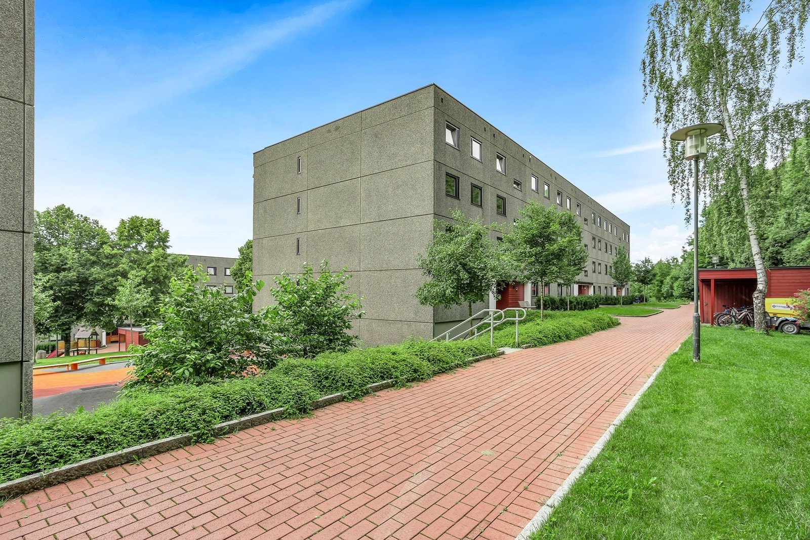 Bilfritt område Galleribilde