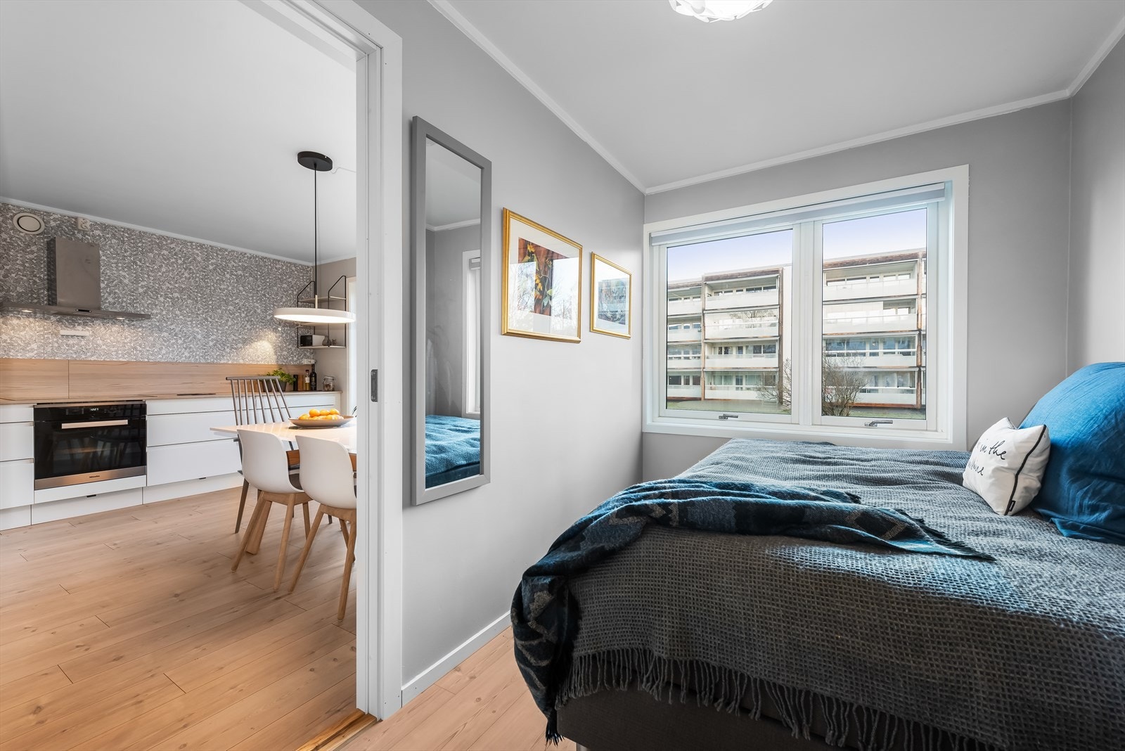 Soverom nr. 2 ligger i tilknytning til kjøkkenet Galleribilde