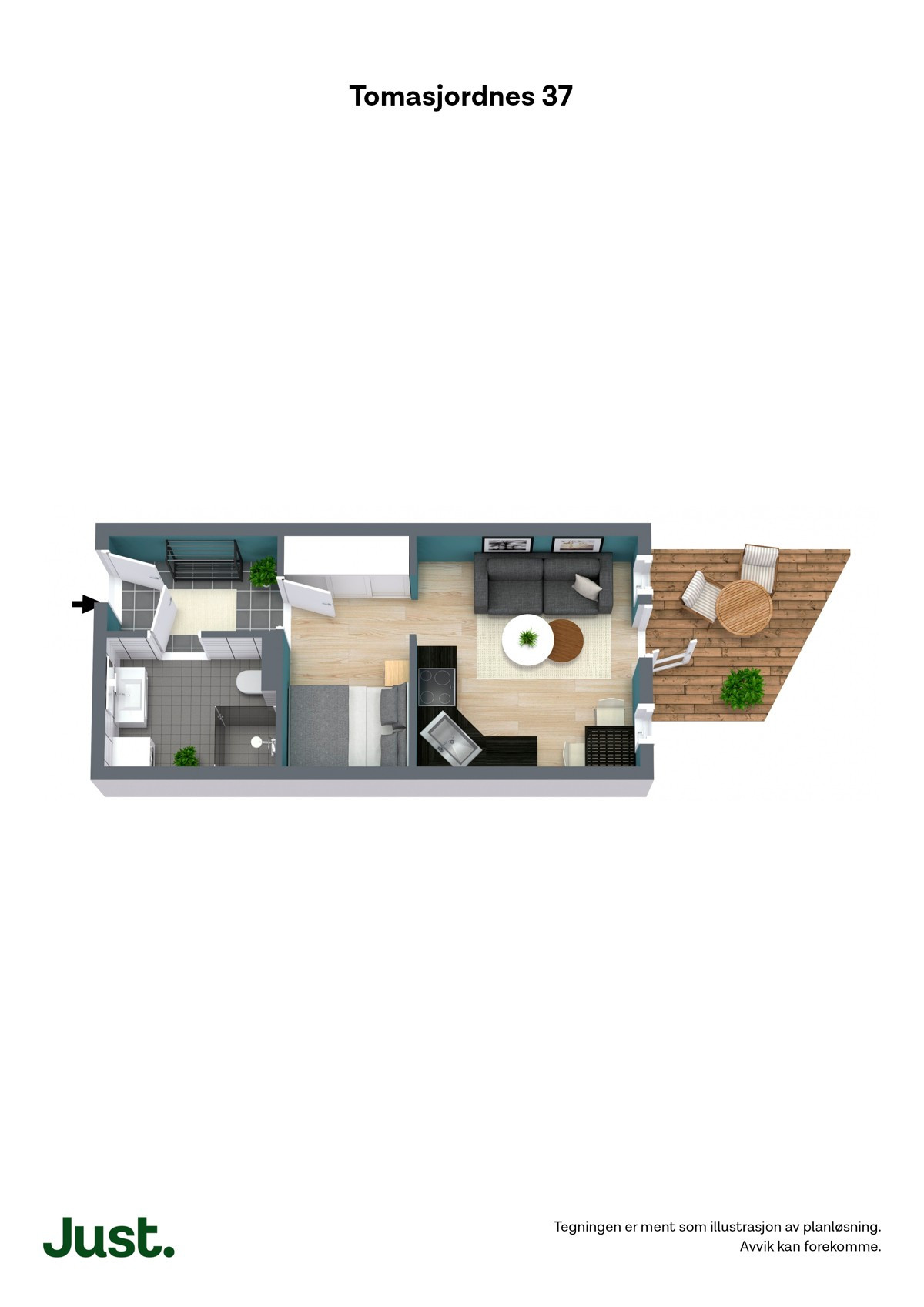 Planskisse 3D