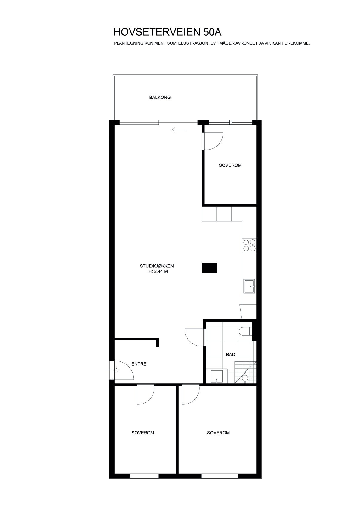HOVSETERVEIEN 50A Galleribilde