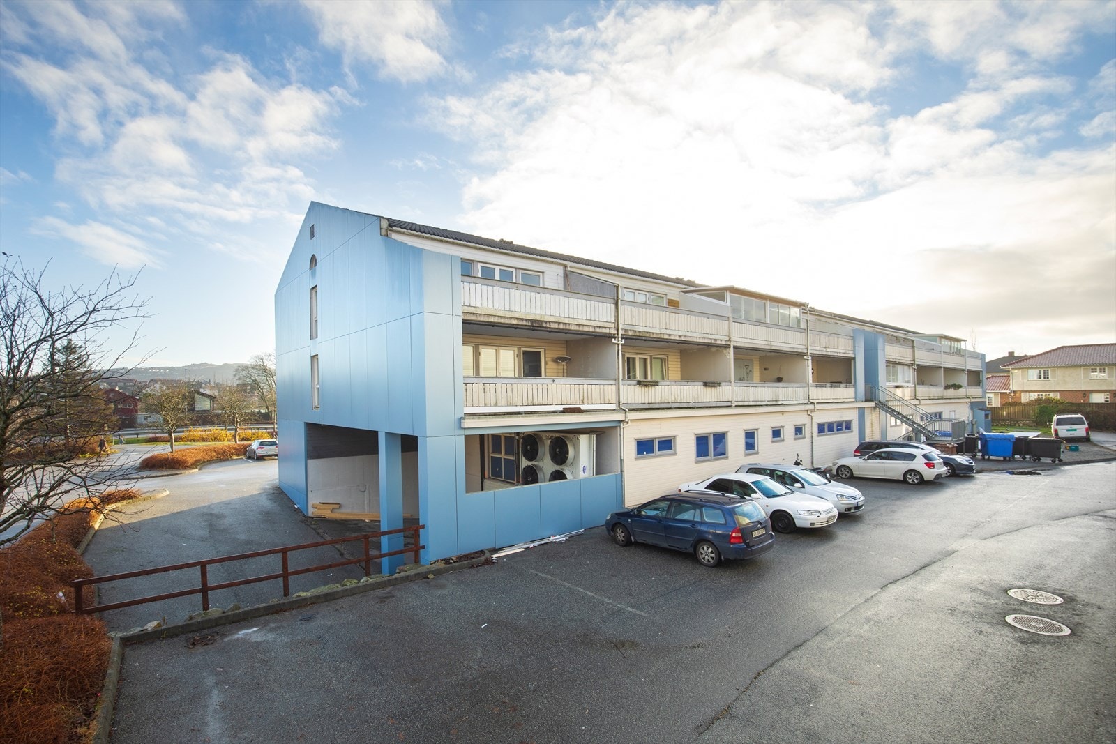 Fasade - sameiet er i gang med rehabilitering av fasaden Galleribilde