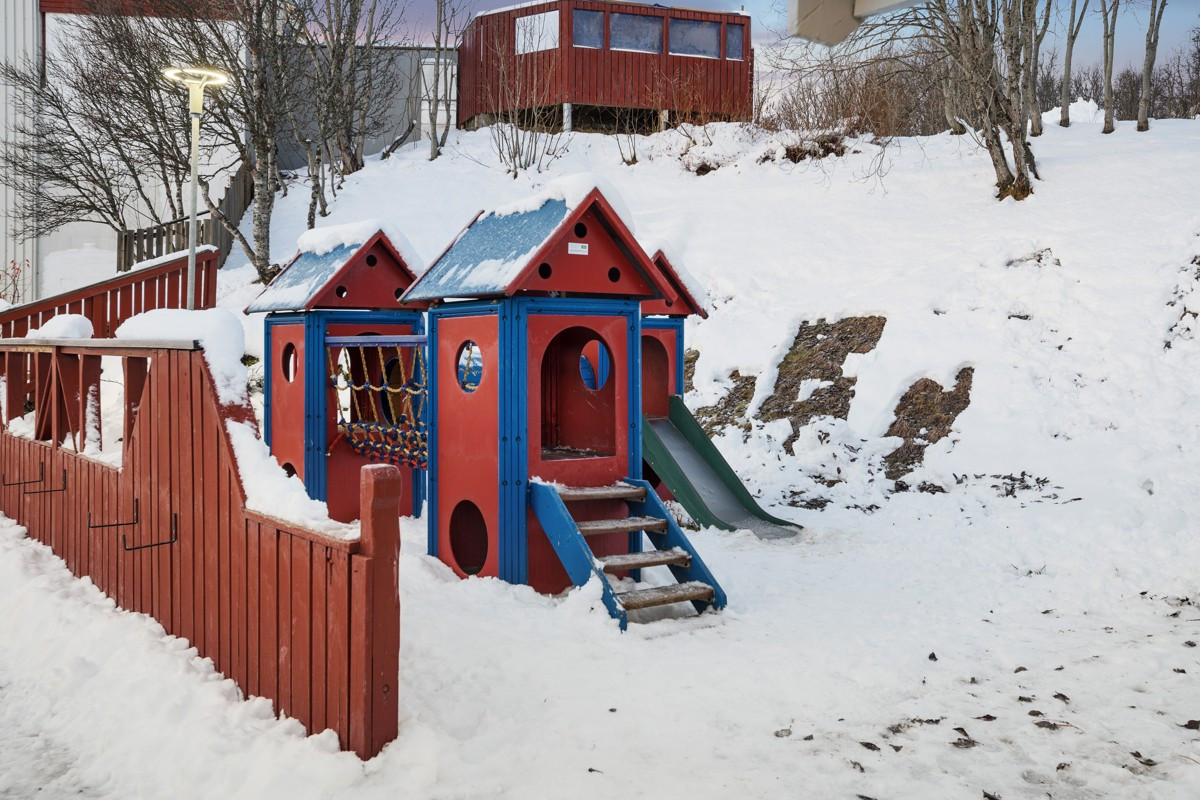 Dette er populært boligområde for småbarnsfamilier