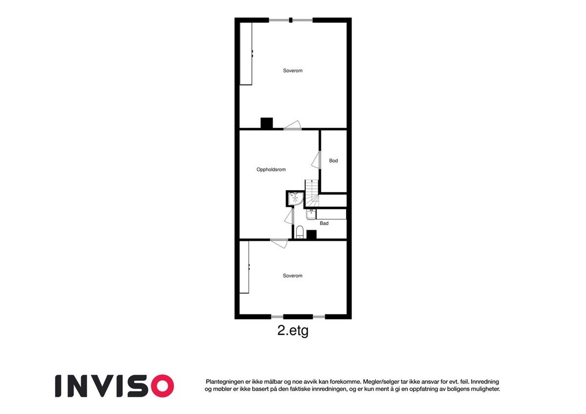 Plantegnin 2. etasje Galleribilde