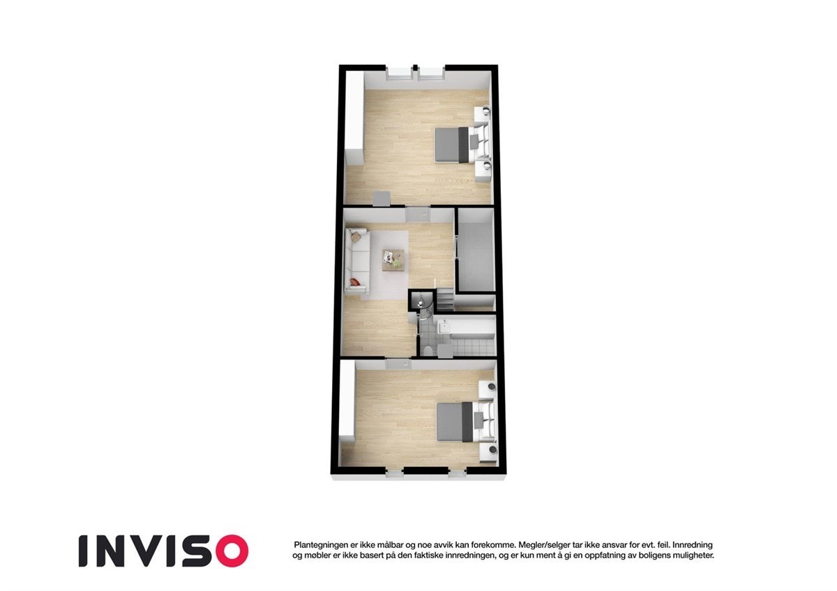 Plantegning 2. etasje Galleribilde