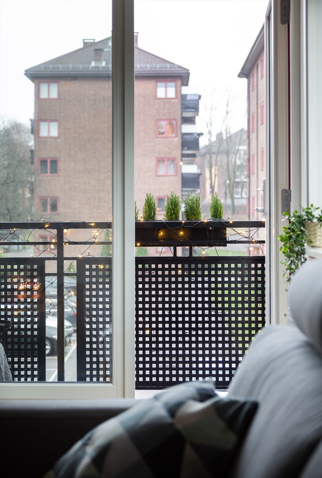 Fra stuen er det adkomst til balkongen Galleribilde