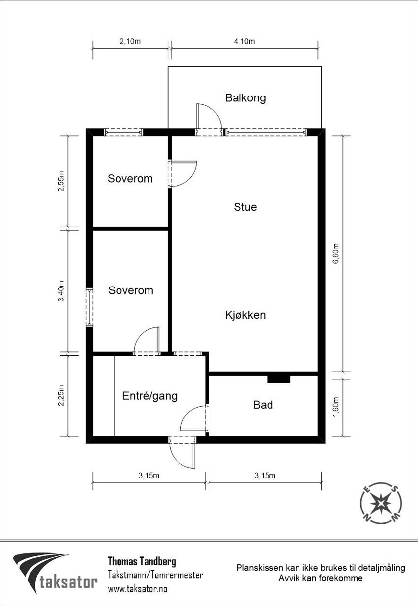 Målsatt planskisse, slik at man kan starte innflyttingsplanene allerede nå... Galleribilde