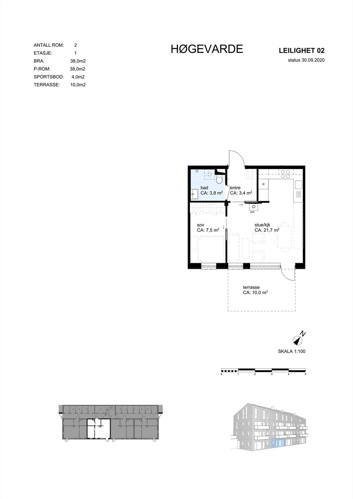 Leilighet 2 - Kr. 1 850 000,- Galleribilde