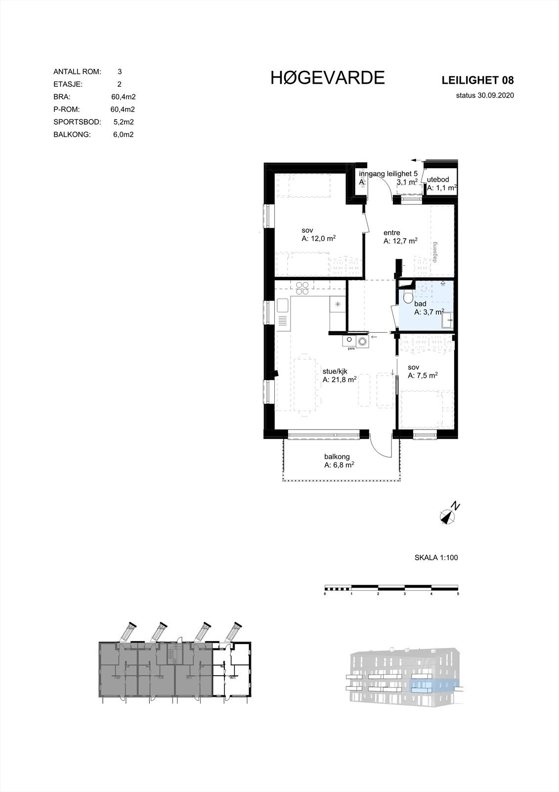 Leilighet 8 (Solgt) Galleribilde