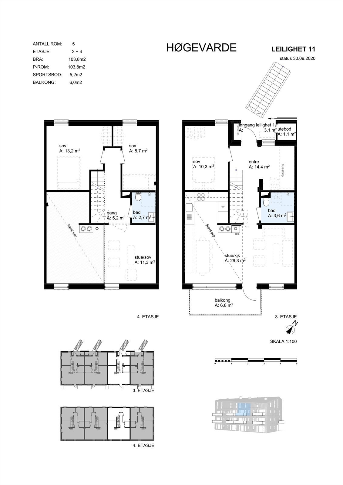 Leilighet 11 - Kr. 5 100 000,- Galleribilde