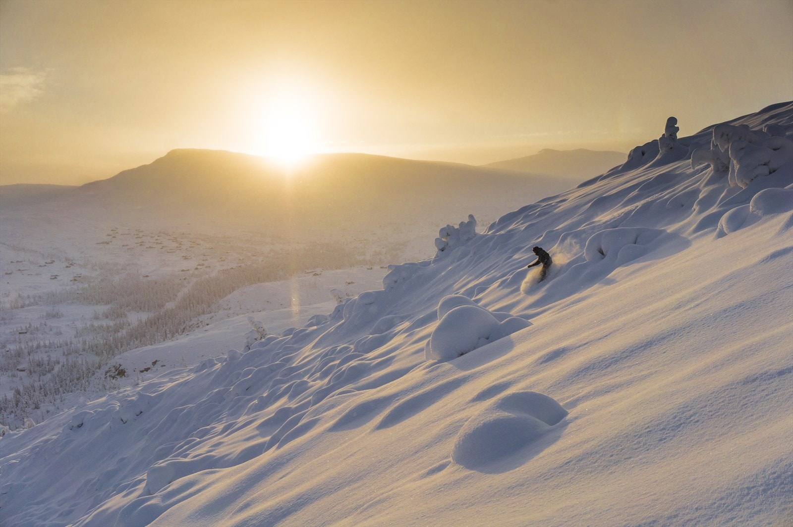 Off piste på Høgevarde Galleribilde