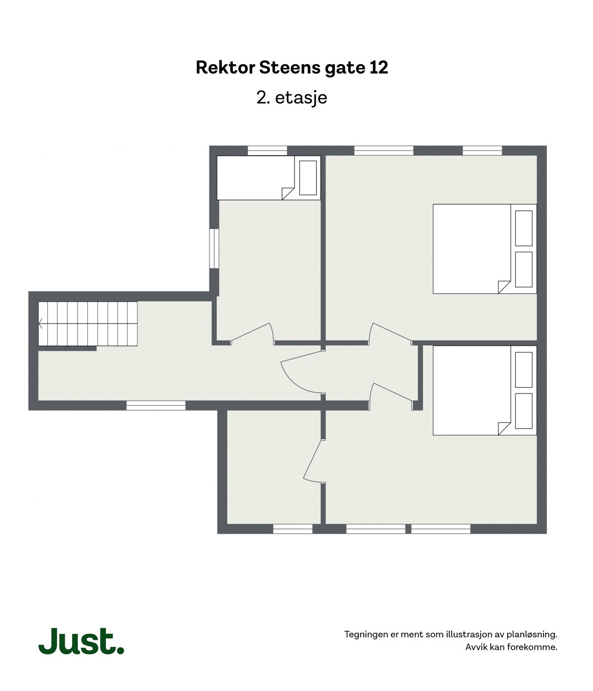Rektor Steens gate 12 2. etasje
