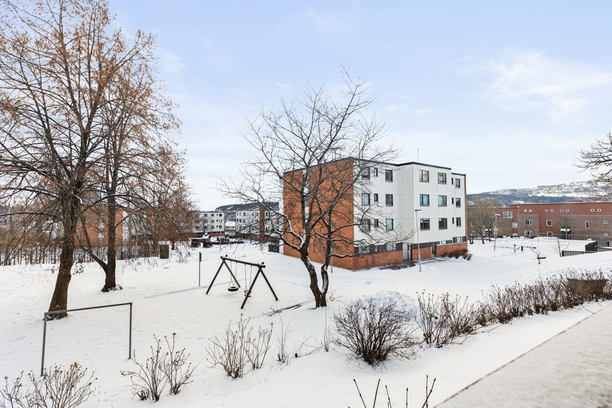 Her har du usjenert utsikt over området Galleribilde