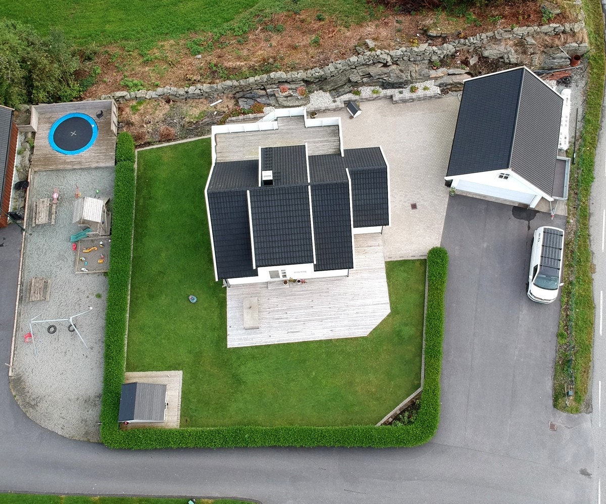 Dronefoto Galleribilde