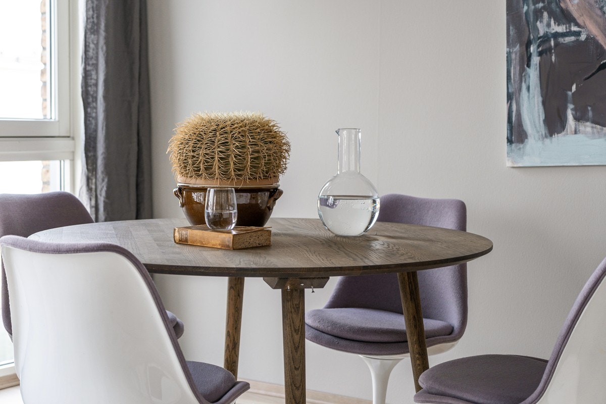 Plass til spisestue i stuen Galleribilde