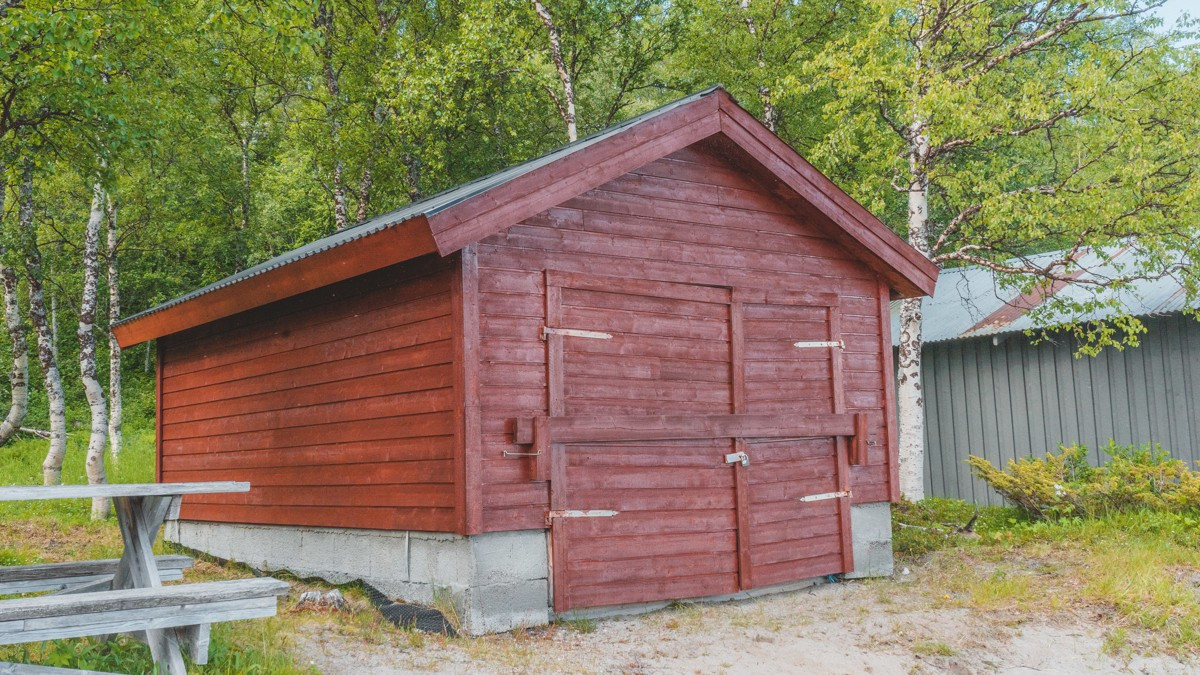 Eget naust på 15kvm ved vannet!