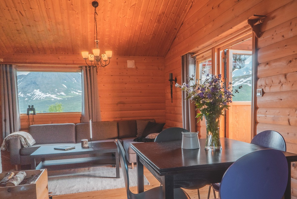 Fra stuen er det utgang til vestvendt veranda