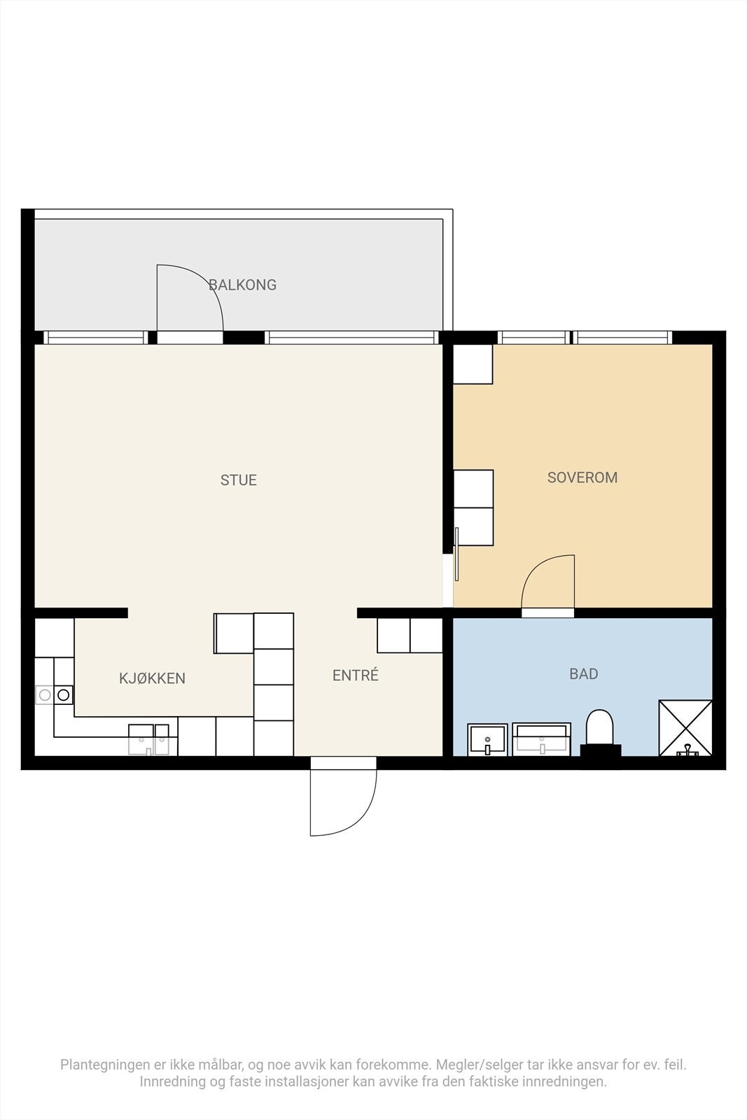 Plantegning. Galleribilde