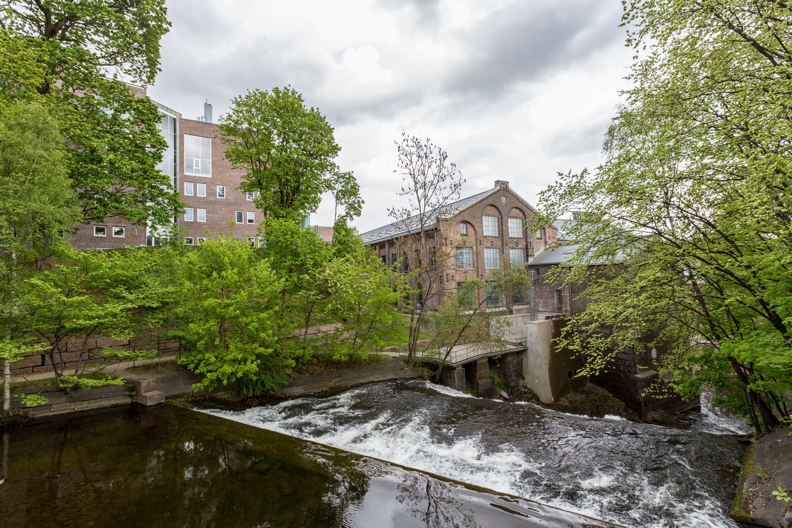 Akerelven ligger like ved, her er det mange tur- og rekreasjons muligheter Galleribilde