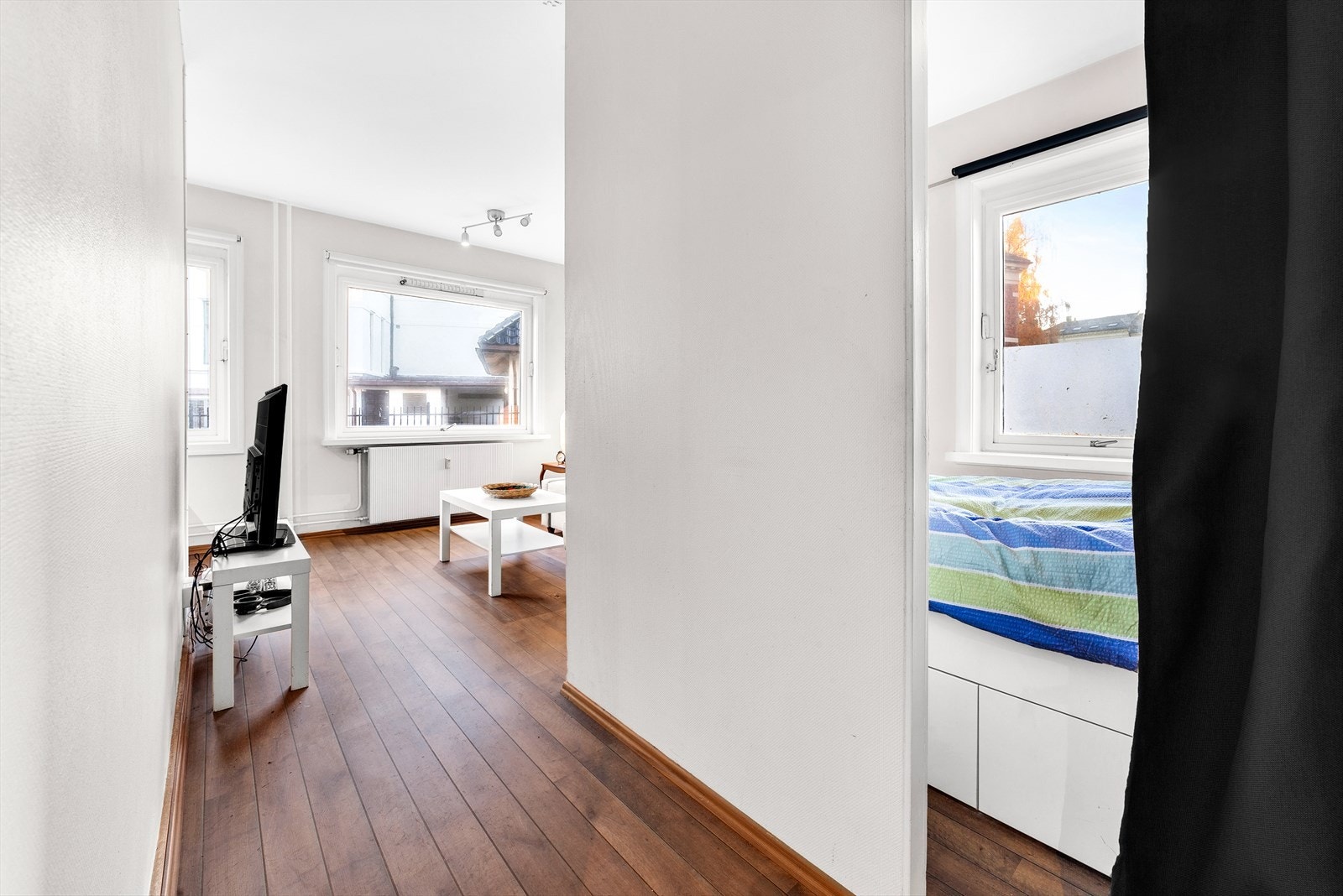 Sovealkove med adkomst fra entrè Galleribilde